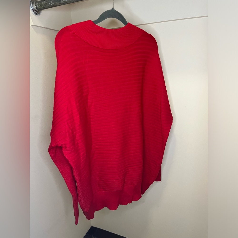 Red Women’s Sweater size Large - Picture 4 of 10